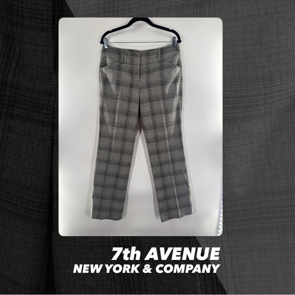 GUC 7th Avenue New York & Company Plaid Pants